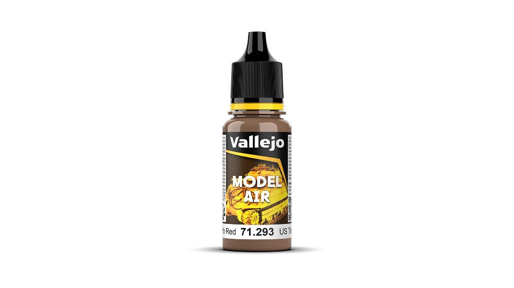 Vallejo 71293 Erd-Rot, US, 18 ml Model Air NEU