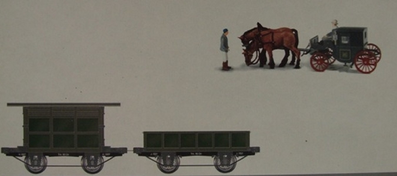 Märklin 465741 Wagen Set Württemberger gealtert