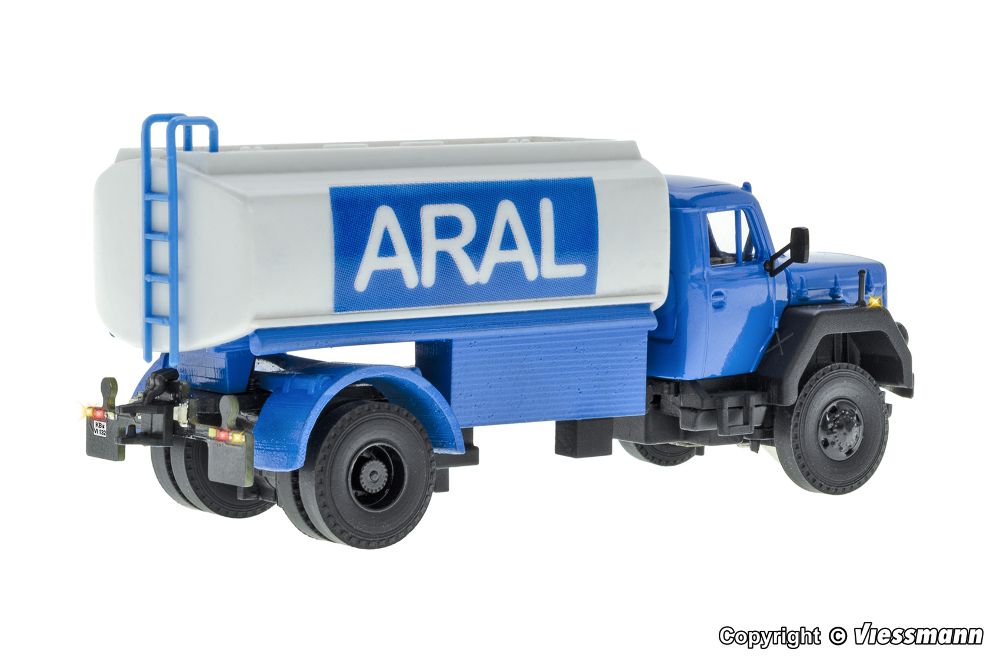 Viessmann 8132 MAGIRUS DEUTZ 2-achs Tankfahrzeug ARAL Spur H0