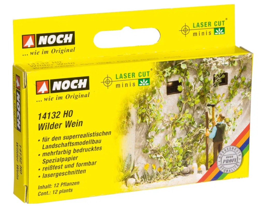 Noch 14132 Wilder Wein 12 Pflanzen 1:87 Spur H0 Bausatz NEU OVP