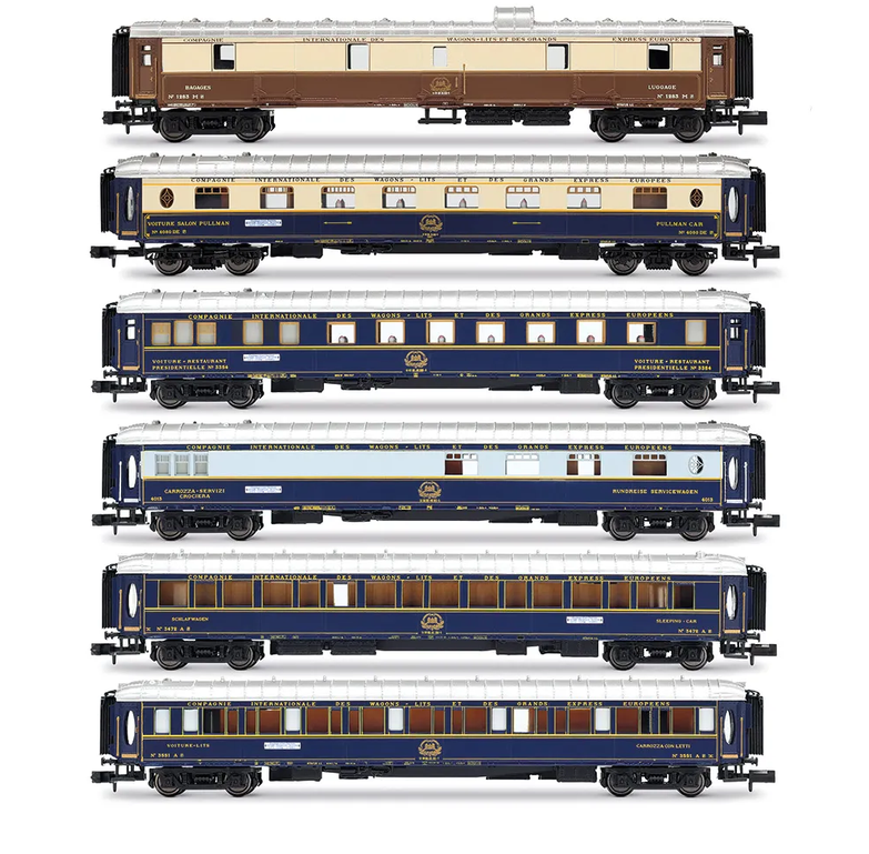 Arnold HN4522 Intraflug/CIWL 6-tlg Set 1976 1:160 Spur N NEU OVP