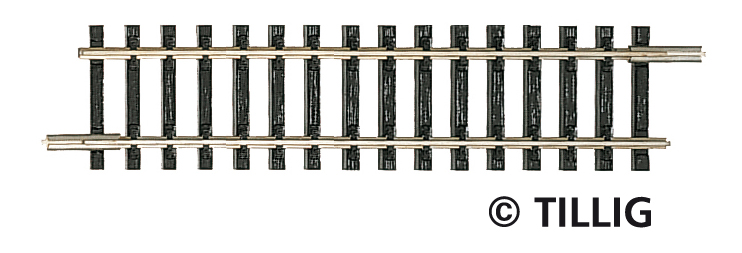 Tillig 83102 Gerades Gleis G2 83 mm 1:120 Spur TT Neu