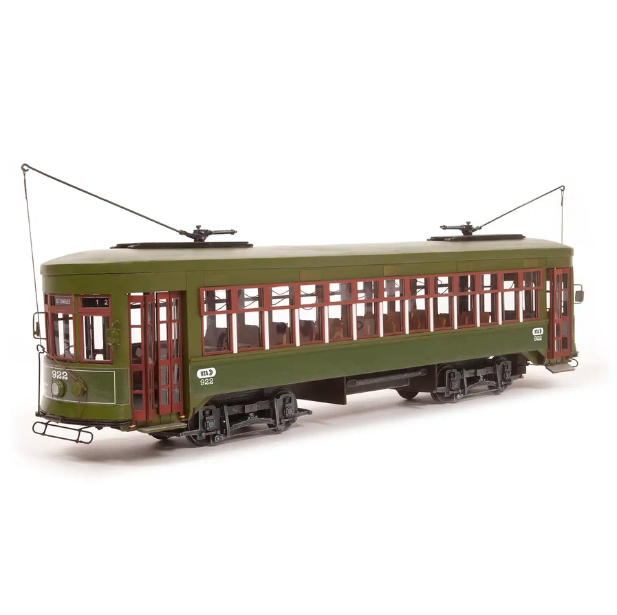 OcCre 53012 New Orleans Straßenbahn 1:24 Holzbausatz NEU OVP