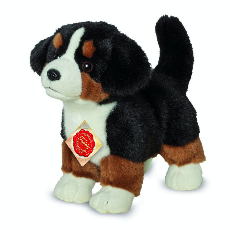 Teddy Hermann 919308 Berner Sennenhund Welpe stehend 23 cm Plüsch NEU
