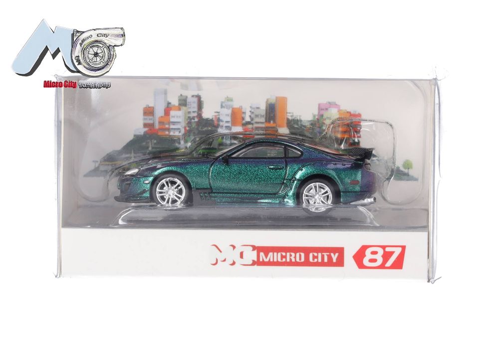 Herpa 87MC000015 MicroCity: Toyota Supra Flip-Flop (1993-2002) 1:87 NEU