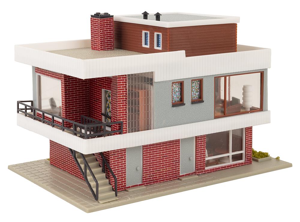 Faller 109257 B-257 Modernes Haus mit Flachdach 1:87 Spur H0 Neu