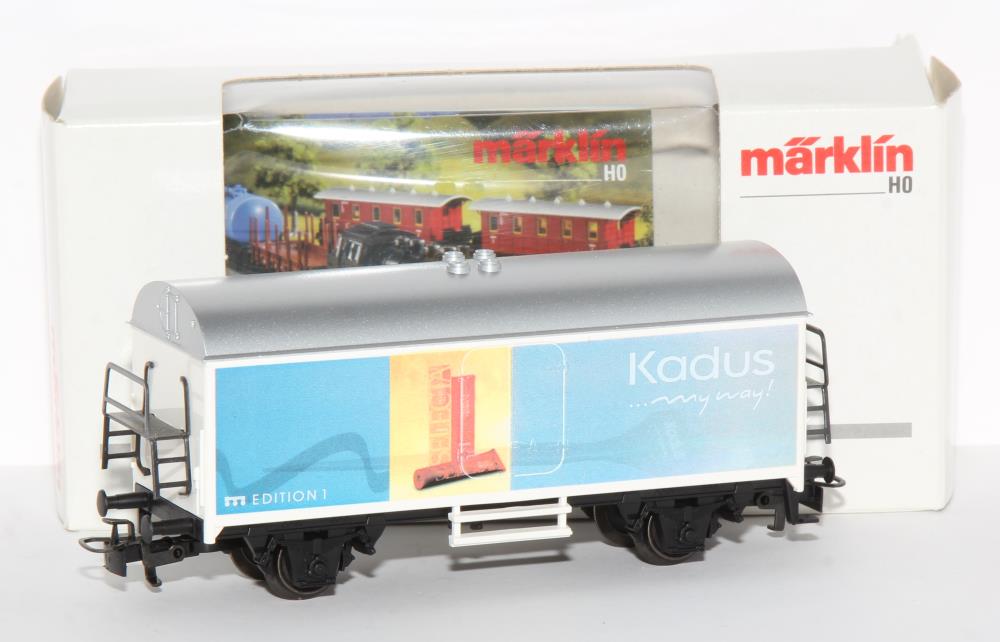 Märklin Werbewagen Kadus, 1:87, weiß, OVP
