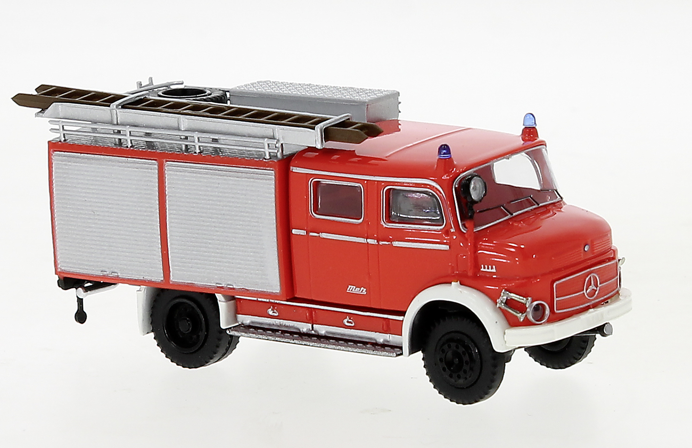 Brekina 47174 Mercedes LAF 1113 TLF 16, hellrot/weiss, Aufbau Rolläden