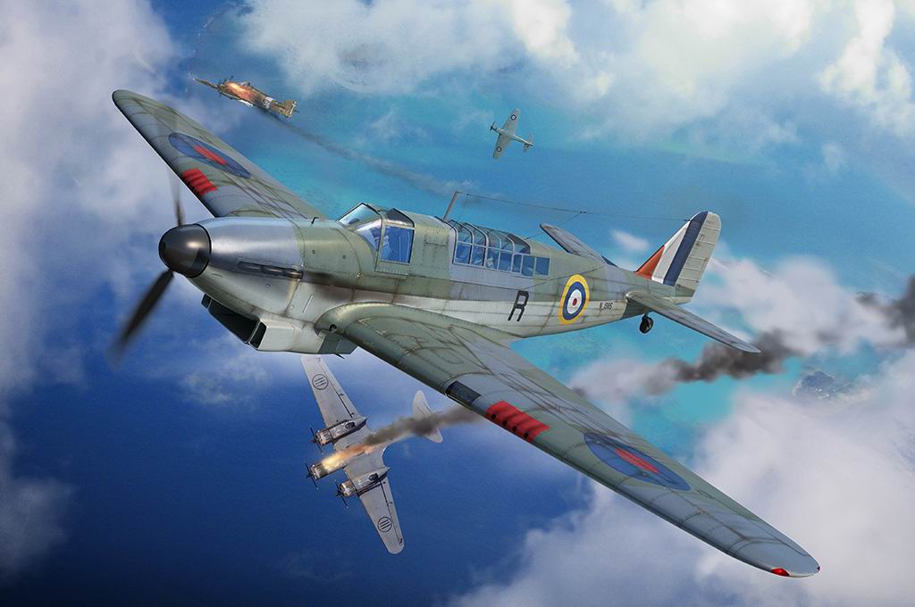 Trumpeter 05823 Fairey Fulmar MK II 1:48 Modellbausatz Neu OVP