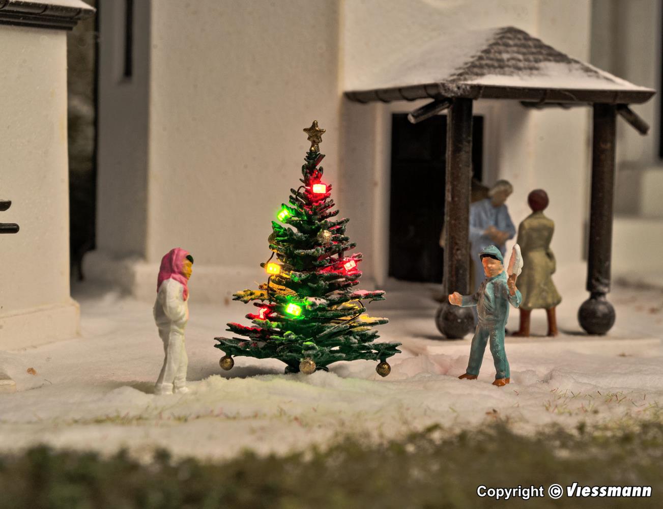 Viessmann 5831 Weihnachtsbaum spurgrößenunabhängig Neu OVP
