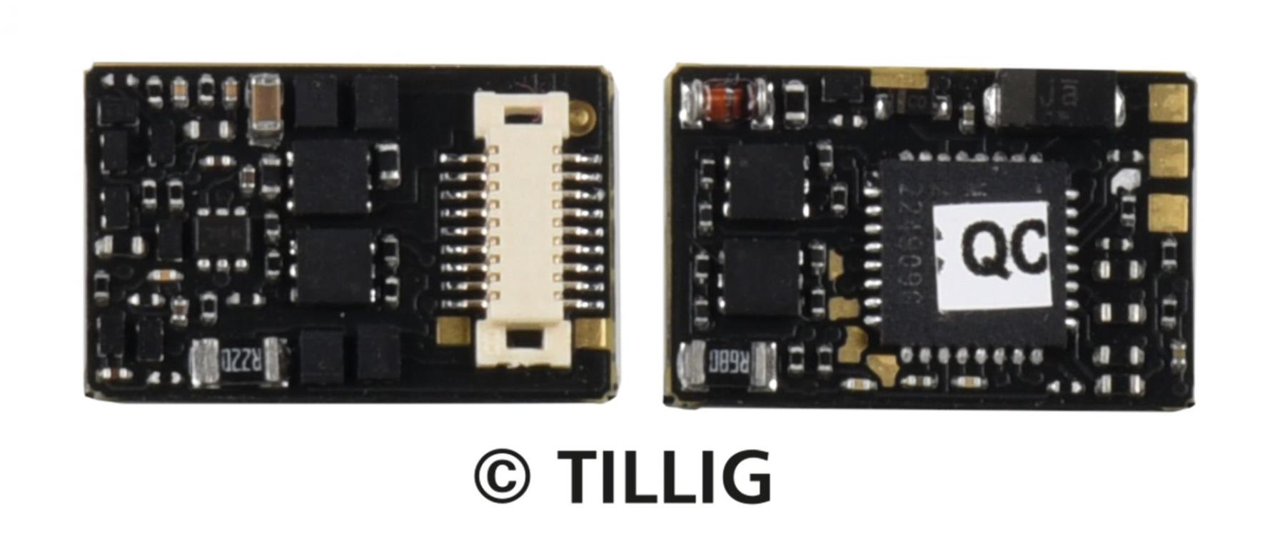 Tillig 66039 Decoder Next18 NEM 662 14,2x9,2x3 mm Spur TT Neu
