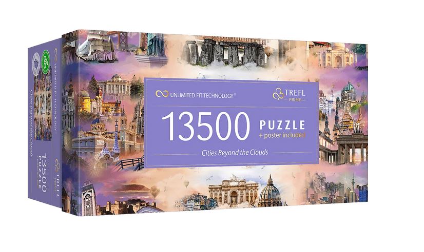 Trefl 81030 Cities beyond the clouds 13500 Teile Puzzle Neu OVP