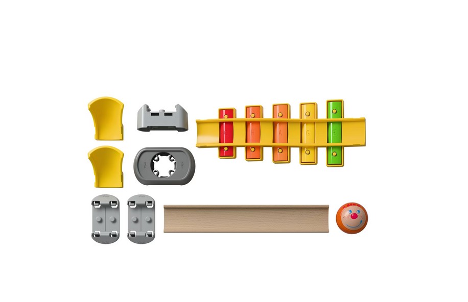 HABA 2013383001 Kullerbü Kugelbahn Klangtreppe Step by Step NEU OVP