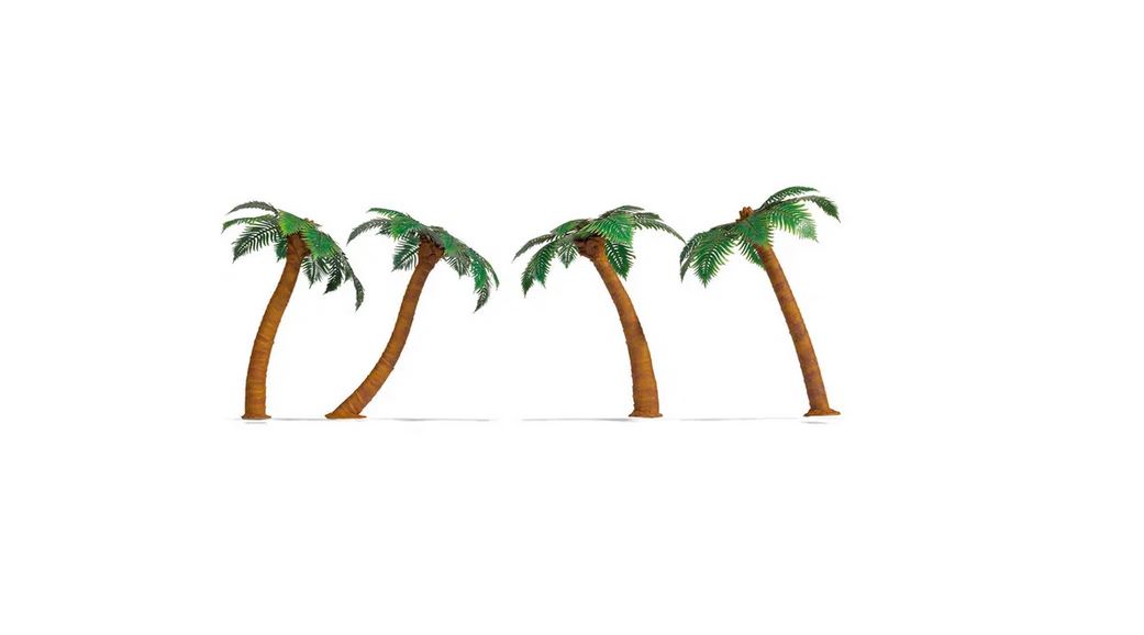 Noch 21973 Palmen ca. 4,5 cm hoch 1:87/1:120/1:160 Spur H0/TT/N