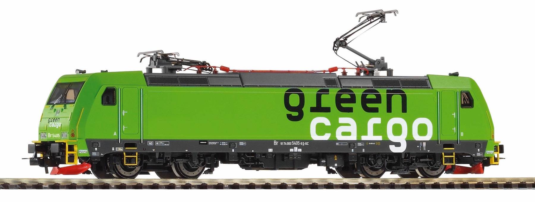 Piko 59157 Sound-Elektrolok BR 5400 Green Cargo DK VI Spur H0