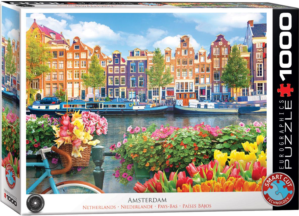 EUROGRAPHICS 6000-5865 Amsterdam, Niederlande 1000 Teile Puzzle Neu OVP