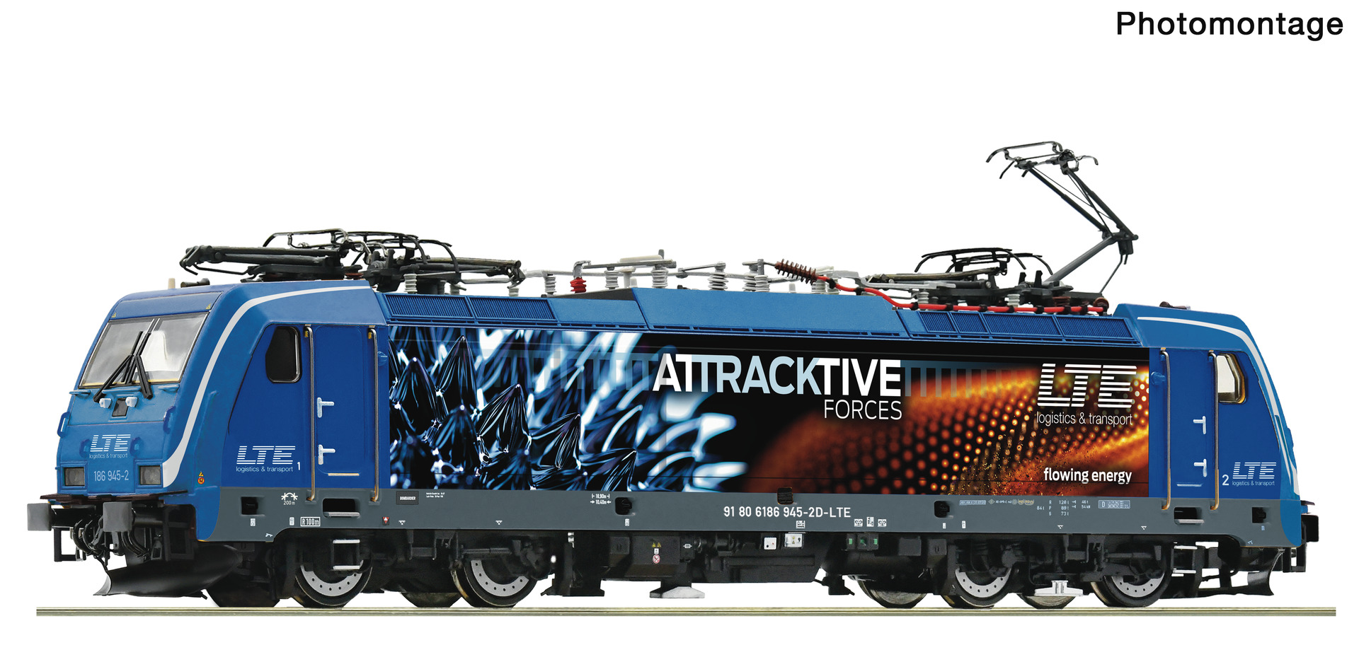 Roco 7520195 Elektrolokomotive 186 945-2