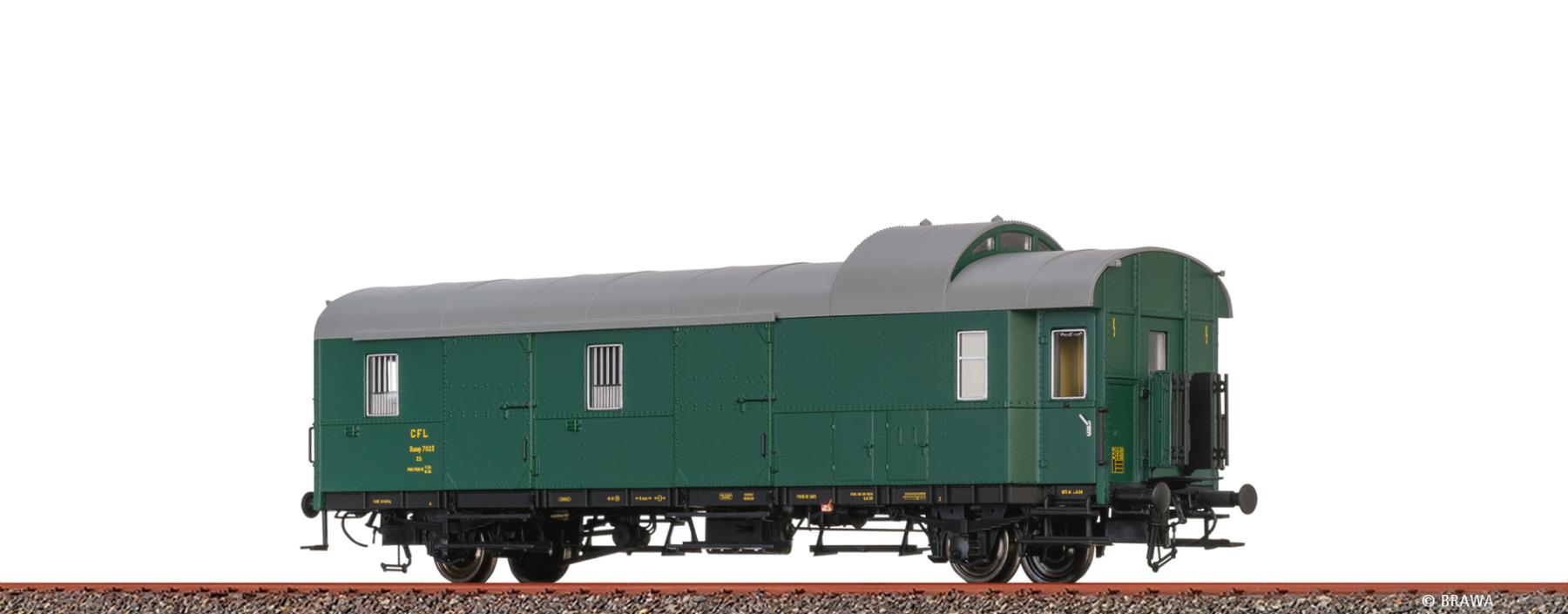Brawa 46833 Gepäckwagen D2mep CFL 1:87 Spur H0 AC Neu OVP
