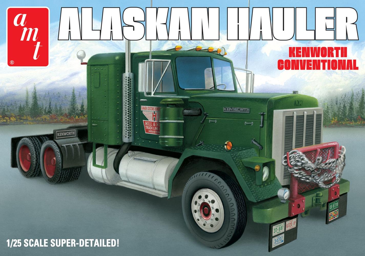AMT AMT1339/06 ALASKAN HAULER KENWORTH TRACTOR 1:25 Bausatz