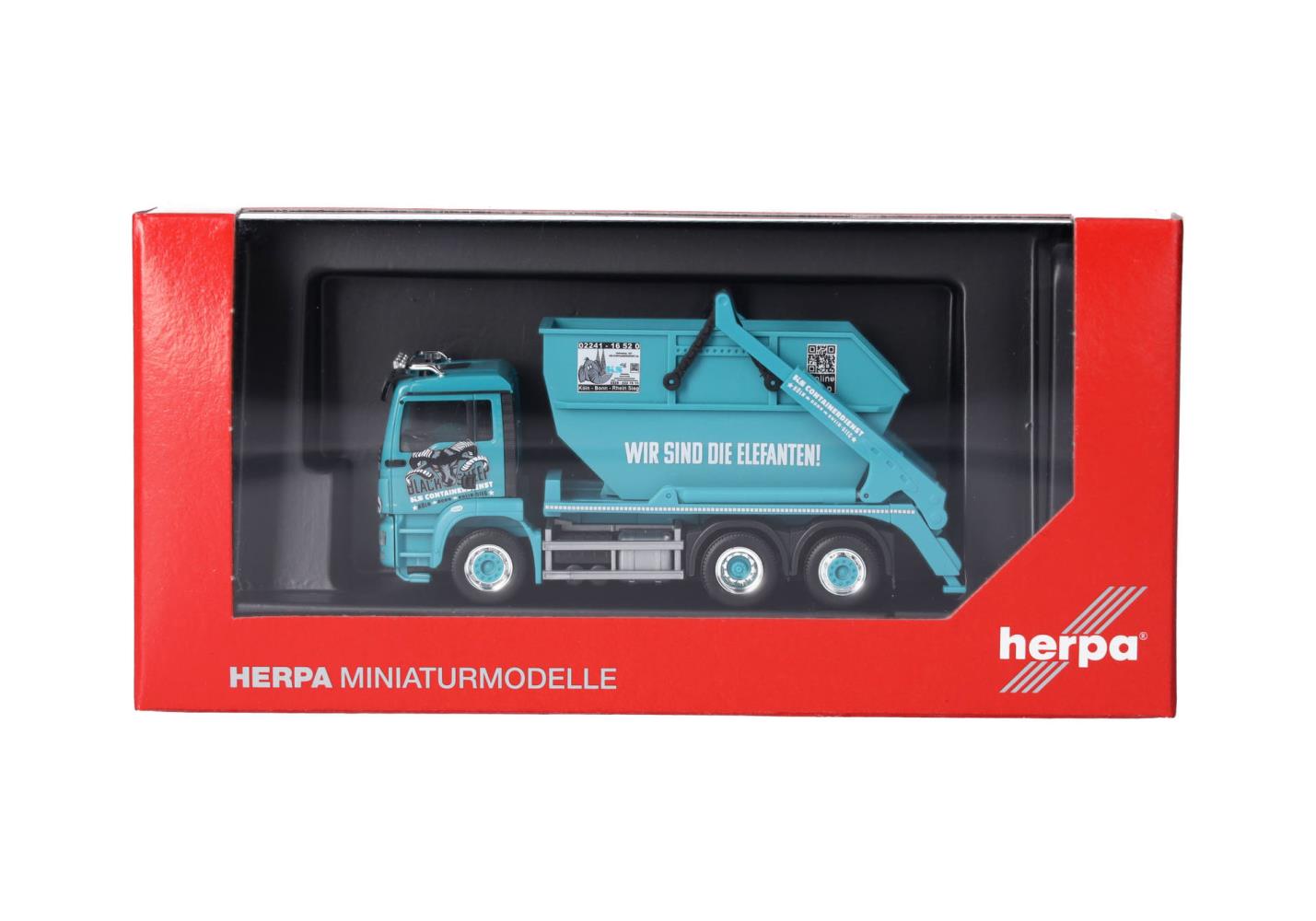 Herpa 317641 MAN TGS M Euro6c Absetzkipper AK 16 1:87 Spur H0