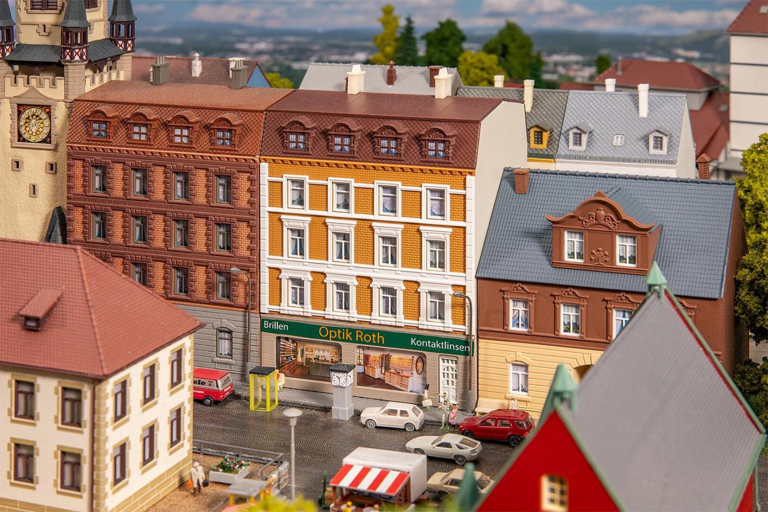 Faller 232179 Stadthaus Optik Roth 1:160 Spur N Bausatz Neu OVP