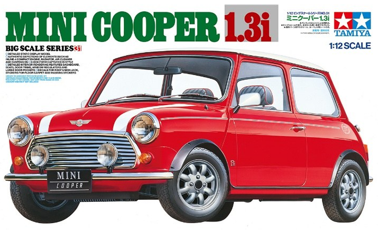Tamiya 12031 1:12 Rover Mini Cooper 1.3i