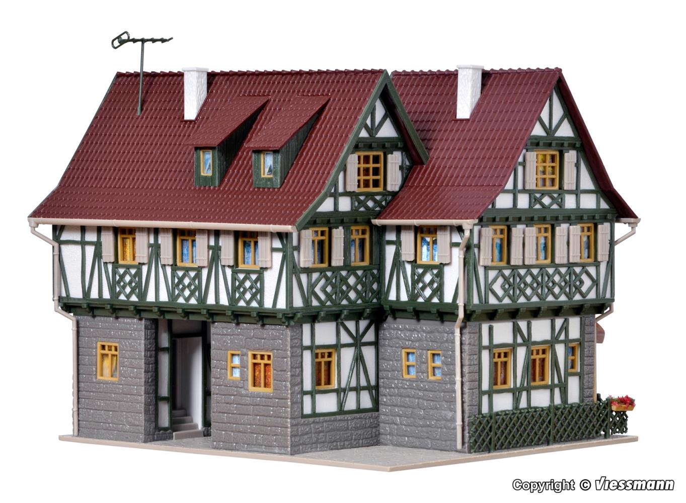 Vollmer 43683 Konditorei mit Eissalon 1:87 Spur H0 Bausatz Neu OVP