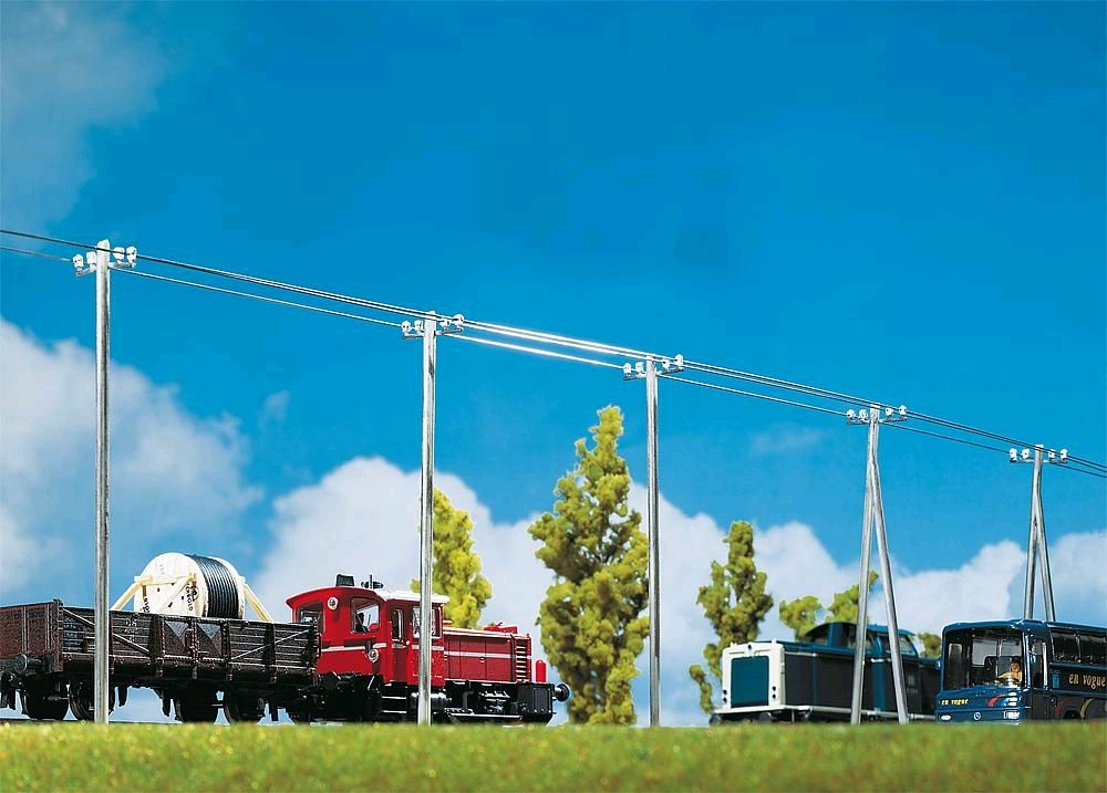Faller 130955 Telegrafenmasten 1:87 Spur H0 Bausatz Neu OVP