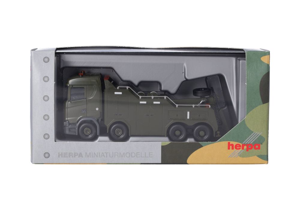 Herpa 747196 Scania CS 20 ND Empl Bison Bergefahrzeug 1:87 Neu