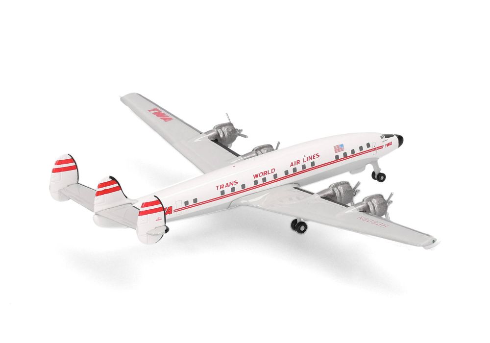 Herpa 539364 Trans World Airlines Lockheed L-1649A Jetstream 1:500