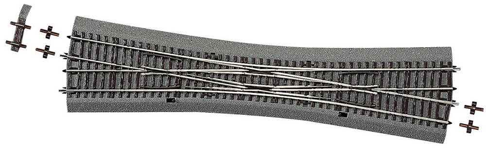 Roco 42549 Doppelkreuzungsweiche DKW10 345 mm 1:87 Spur H0
