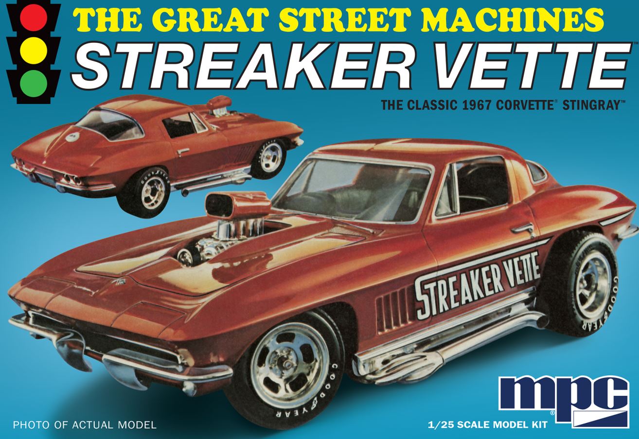 MPC MPC973/12 1967 CHEVY CORVETTE STINGRAY 1:25 Bausatz Neu