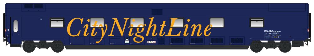 LS Models 49064DC Schlafwagen WLABm CNL, Ep.V, große Schrift Spur H0