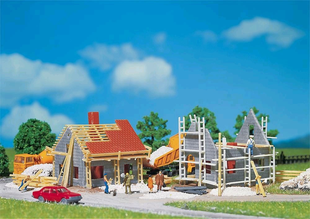 Faller 232223 2 Häuschen im Bau 1:160 Spur N Neu OVP