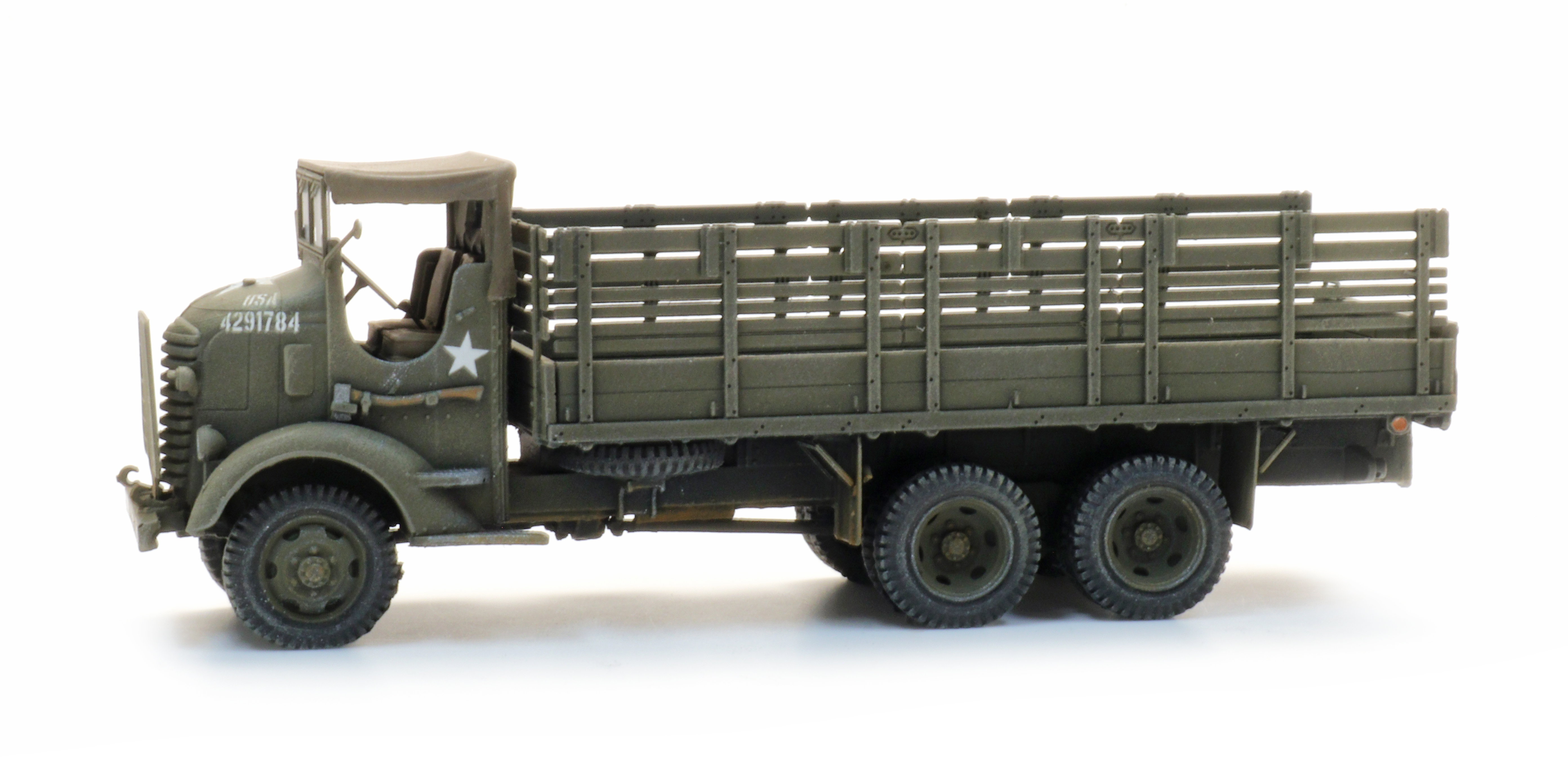 Artitec 1870215 US GMC AFKWX US Army 1:87 Spur H0 Bausatz NEU