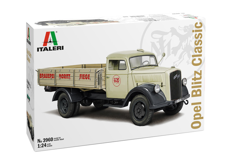 Italeri 3960 Opel Blitz Classic 1:24 Modellbausatz NEU OVP