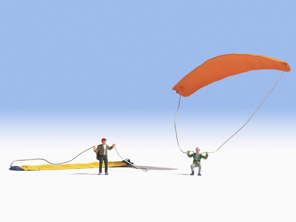 Noch 15886 Paraglider Spur H0 NEU OVP Figuren