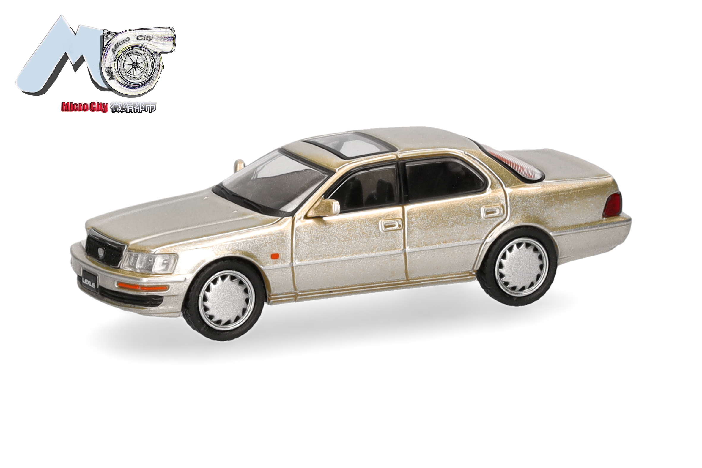 Herpa 87MC000135 Lexus LS 400, gold