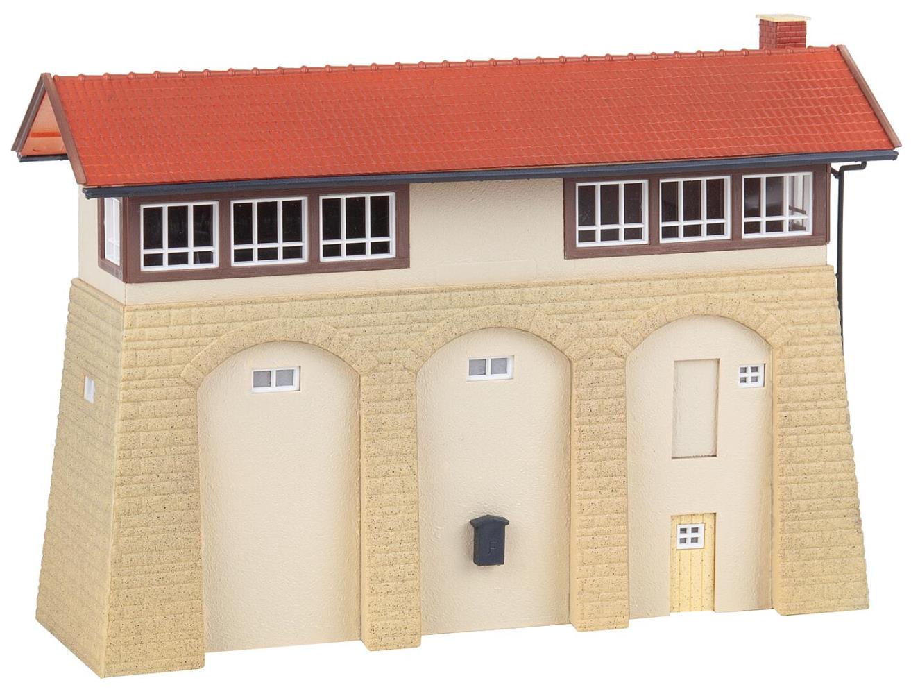 Faller 120103 Stellwerk mit Sandsteinsockel 1:87 Spur H0 Bausatz