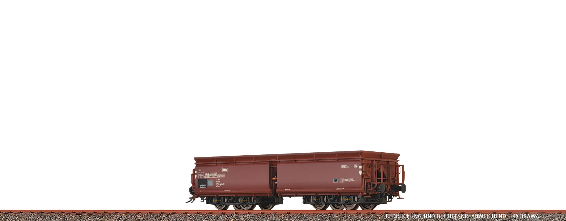 Brawa 50625 H0 Schüttgutwagen Fads 177 DB