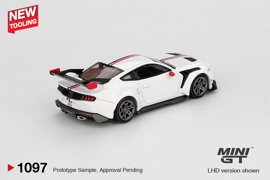 Mini GT MGT01097-L 1:64 FORD MUSTANG GTD SPIRIT OF AMERICA 2025