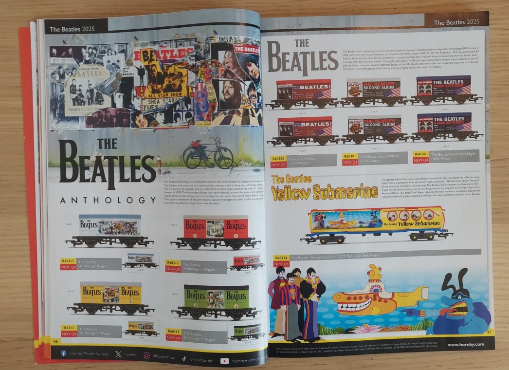Hornby R60313 The Beatles Anthology 2 Wagon 1:76 Spur 00 NEU OVP
