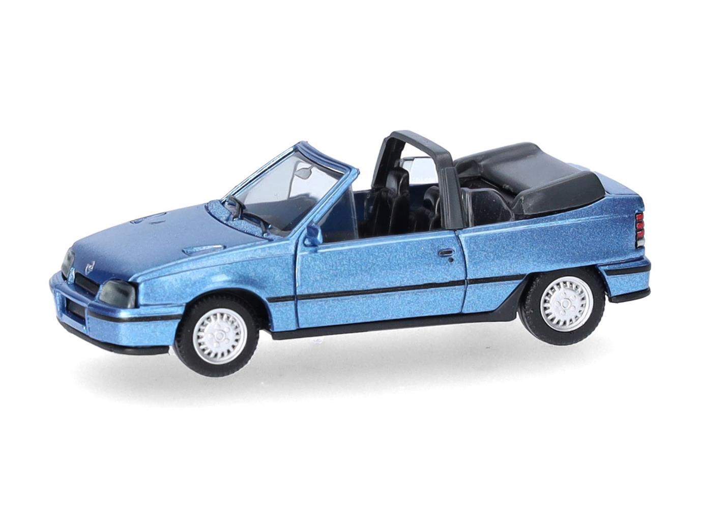 Herpa 430920 Opel Kadett E Gsi Cabrio laserblaumetallic 1:87 Neu