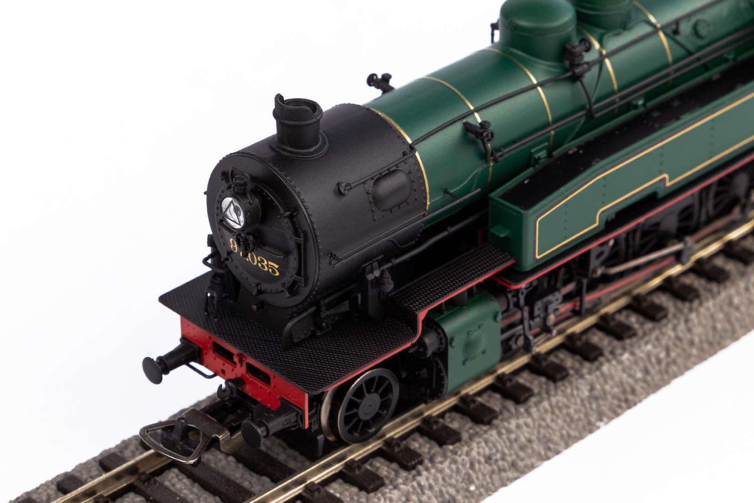 Piko 50658 Dampflok Rh 97 SNCB III Wechselstromversion Spur H0