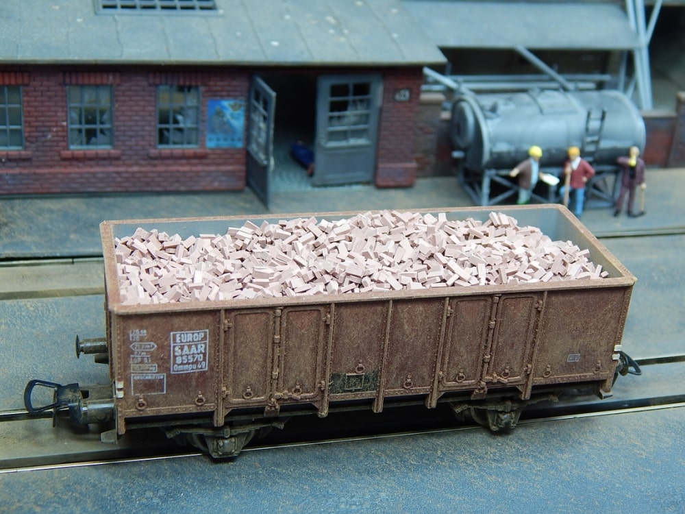 Juweela 28022 Ziegel (NF) ziegelrot mittel, 6000x (Miniatur)