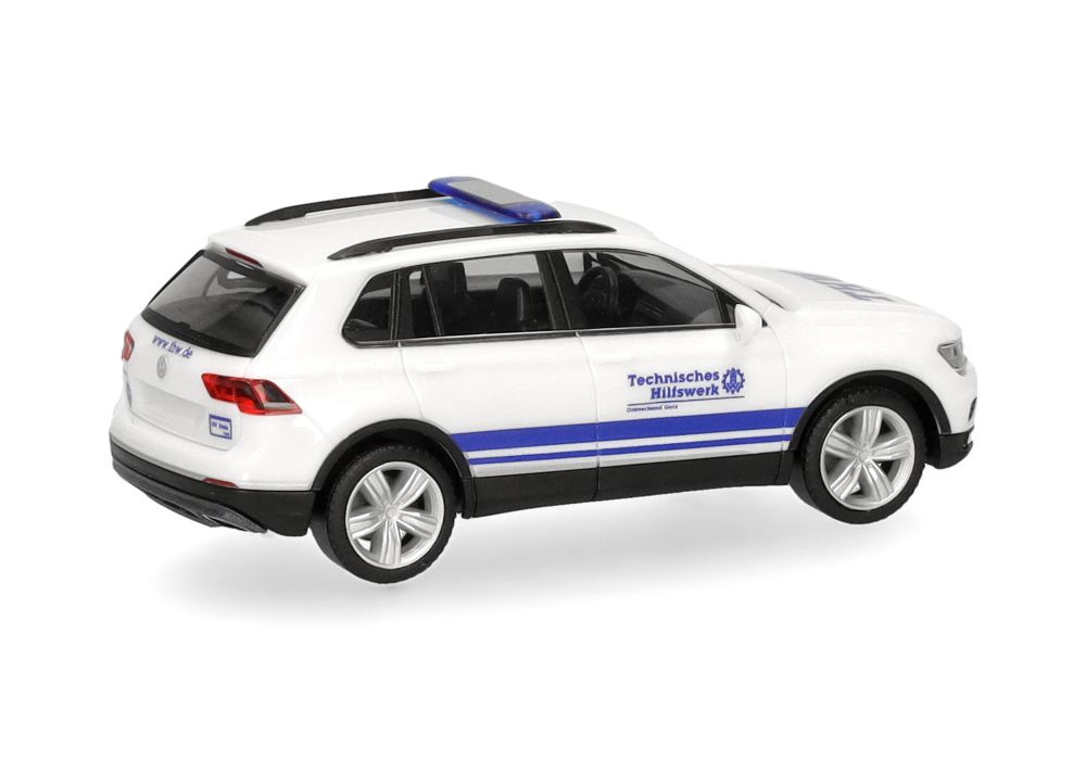 Herpa 098687 VW Tiguan "THW Gera Thüringen" 1:87 Spur H0 NEU