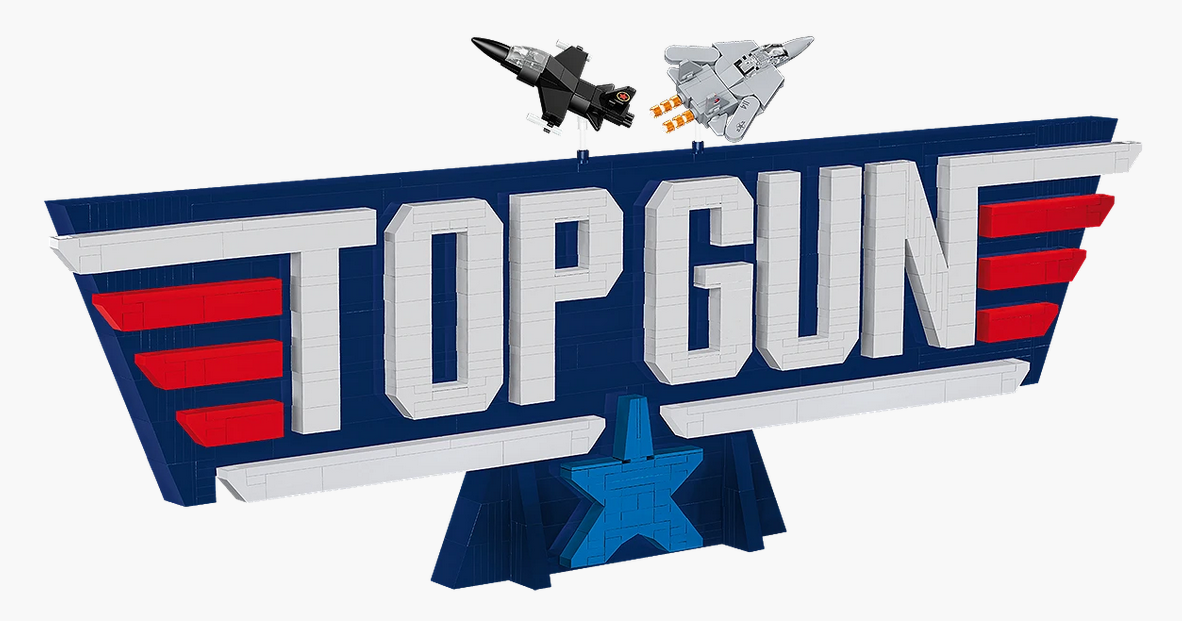 Cobi 5925 Top Gun Logo Bausatz NEU OVP Bricks