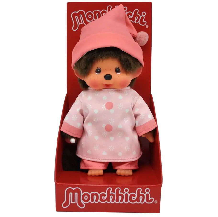 Monchhichi 229444 Plüschfigur Pajama Girl 20 cm Stoff NEU