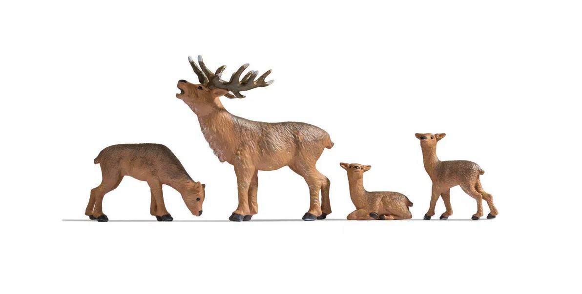 Noch 17902 Hirsche 1:45 Spur 0 NEU OVP Tiere