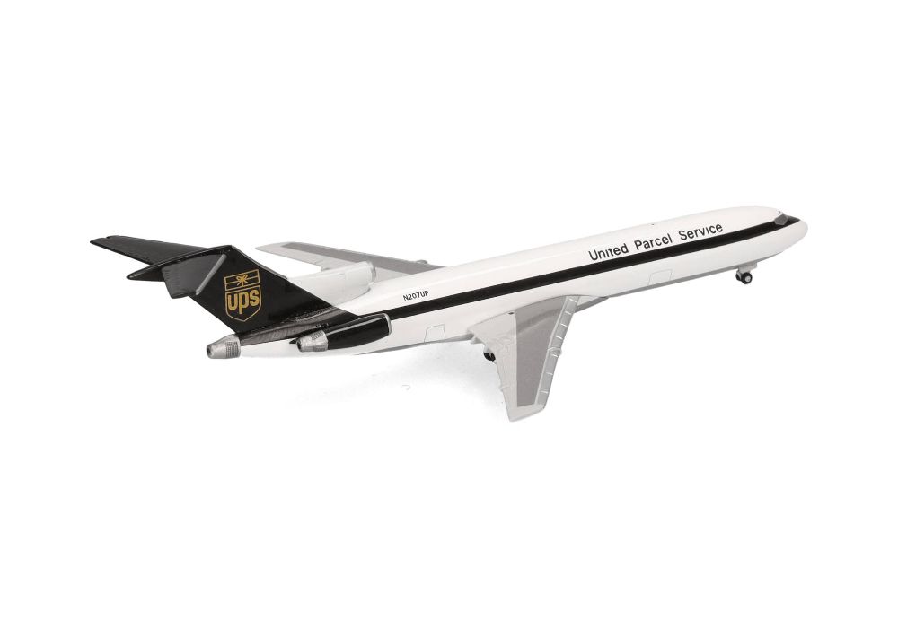 Herpa 537957 UPS Airlines Boeing 727-200F 1:500 Standmodell Neu